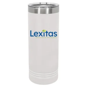 Lexitas Full Color Skinny Tumbler