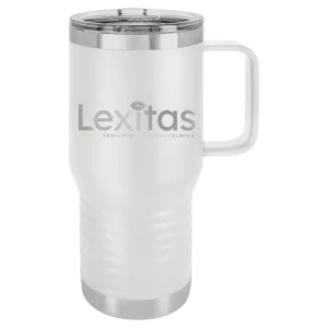 Lexitas Laser Travel Mug